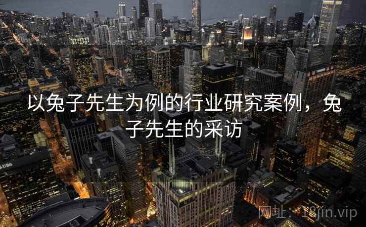 以兔子先生为例的行业研究案例，兔子先生的采访