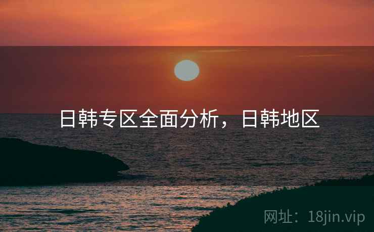 日韩专区全面分析，日韩地区