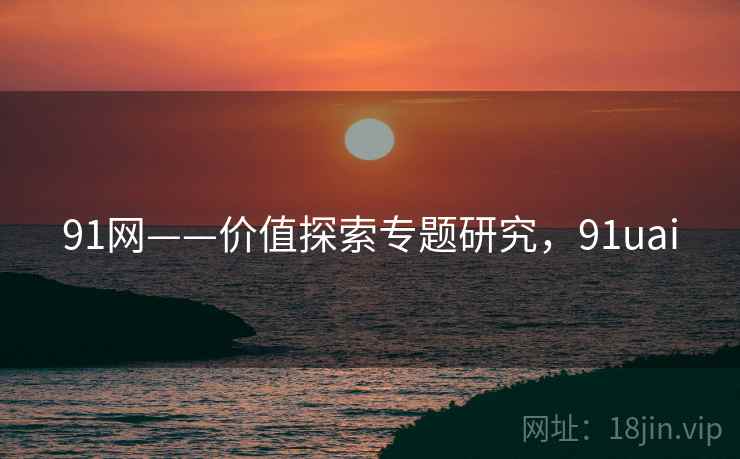 91网——价值探索专题研究，91uai