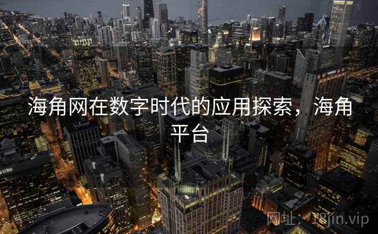 海角网在数字时代的应用探索，海角平台