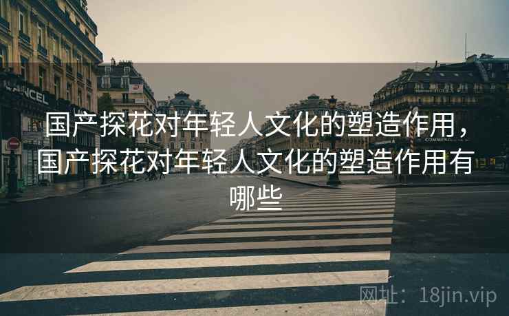 国产探花对年轻人文化的塑造作用，国产探花对年轻人文化的塑造作用有哪些