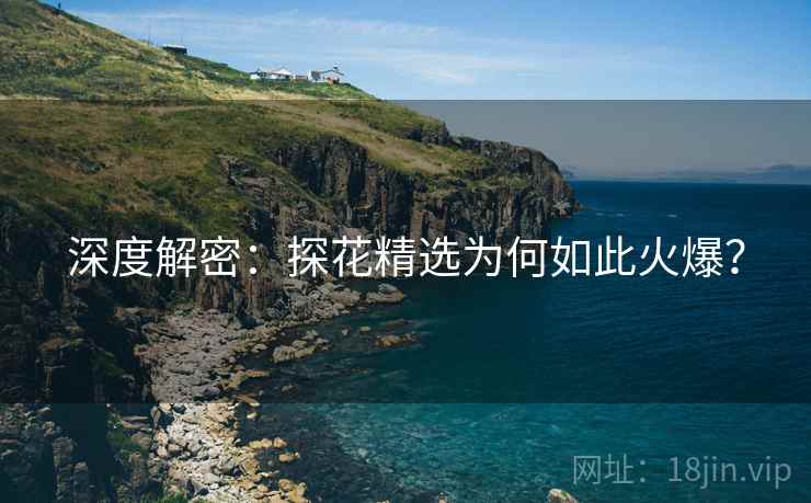 深度解密：探花精选为何如此火爆？