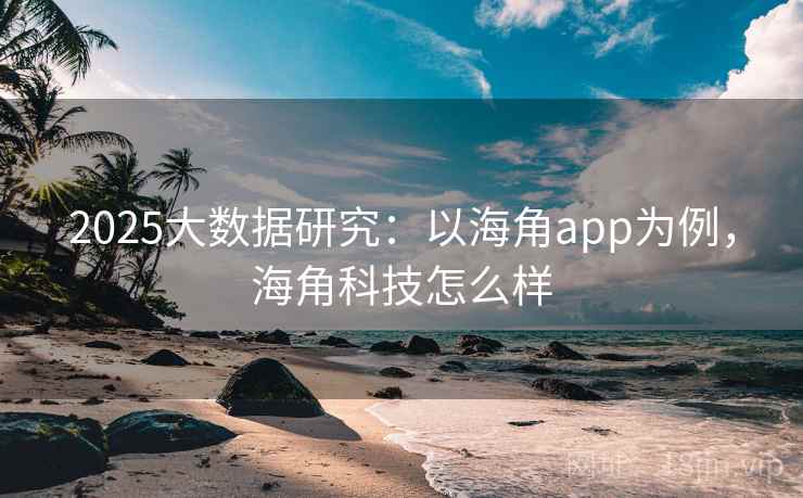 2025大数据研究：以海角app为例，海角科技怎么样